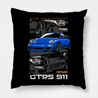 Porsche 911 GT3 RS Racing Car Pillow