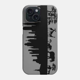 NYC Safari Skyline Silhouette Phone Case