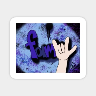 FamILY Sign Language Magnet
