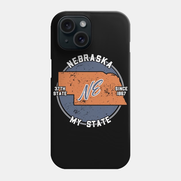 Nebraska My State Patriot State Tourist Gift Phone Case by atomguy