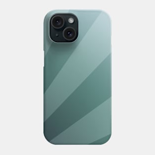 Aqua Diagonal Stripes Phone Case