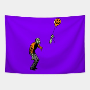 Sad Zombie - Halloween Edition Tapestry