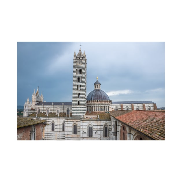 Siena Cathedral view by TDArtShop