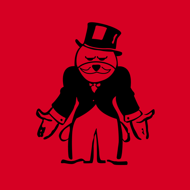 Mr Monopoly Bear by bobbuel