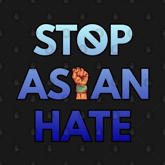 Stop asian hate, asian lives matter, anti hate by Lekrock Shop