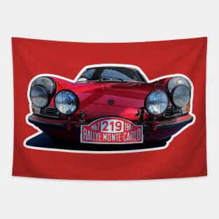 911 Rally Monte Carlo Tapestry