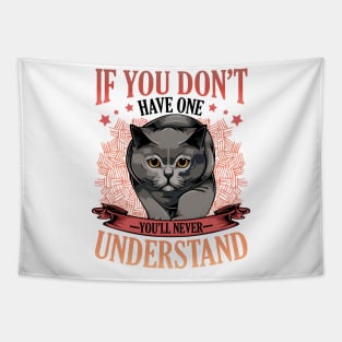 British Shorthair Cat Tapestry