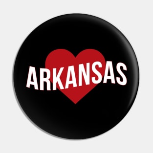 Arkansas Love Pin