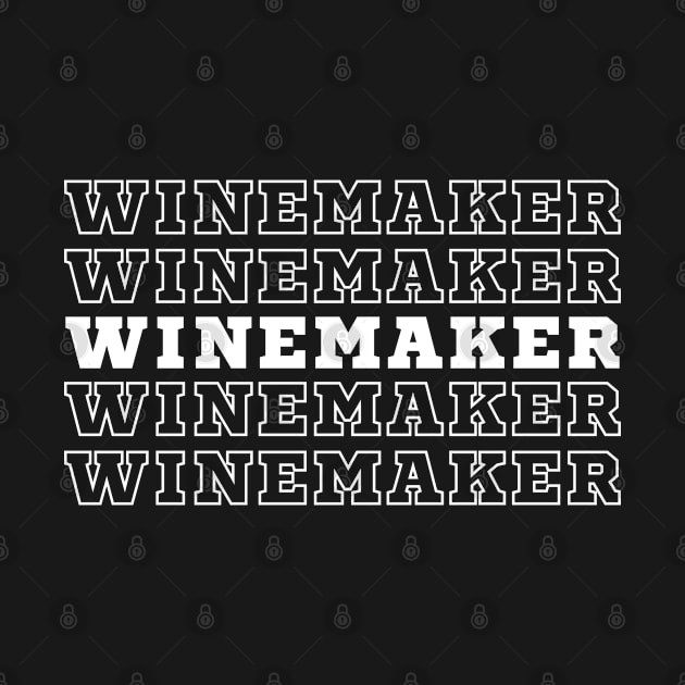 Winemaker. by CityTeeDesigns