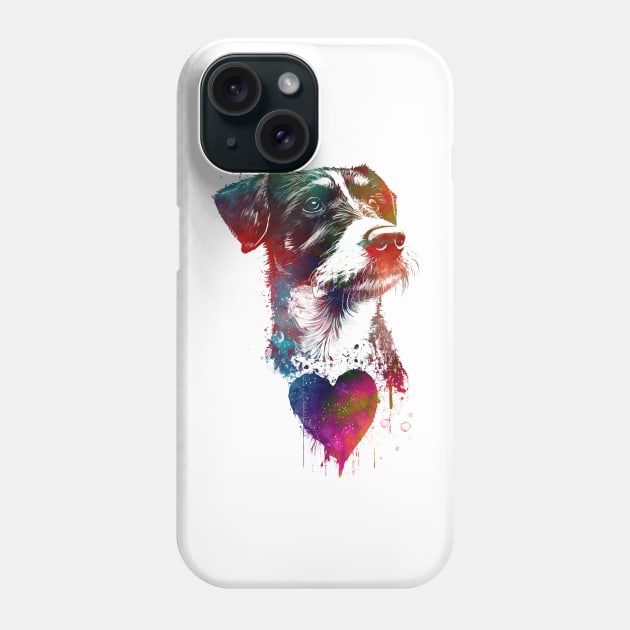 Dog love graphic art #dog Phone Case by JBJart