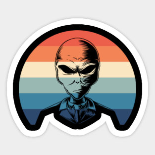 Cute Alien Doodle Stickers Teepublic