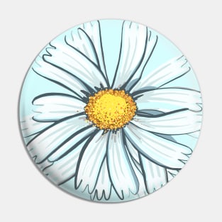 Camomile single Pin