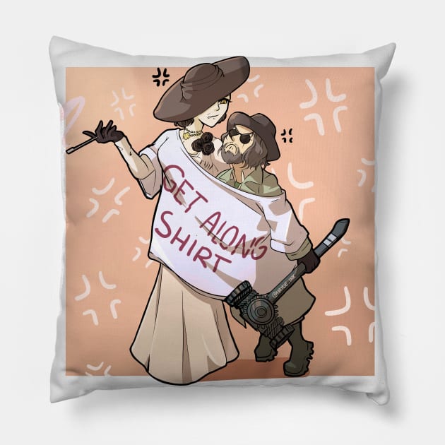 Get Along Shirt Pillow by Hayde