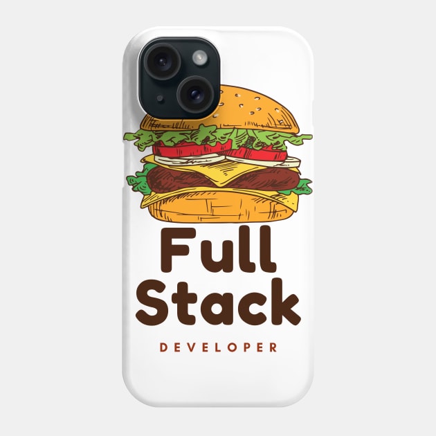 Full Stack Developer Phone Case by Salma Satya and Co.