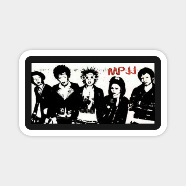 MPJJ Punks Japanese Asia MPJJ Magnet by Potsy