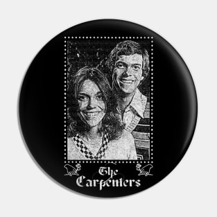 The Carpenters // Vintage Faded Aesthetic Design Pin