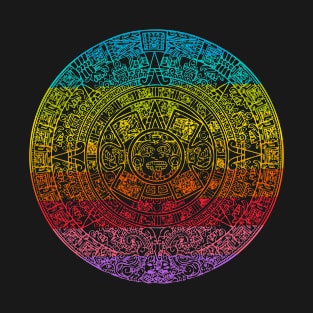 Aztec Calendar mexica T-Shirt