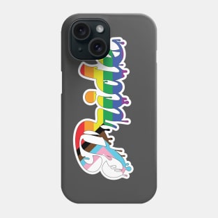 Progress Pride Drip Phone Case