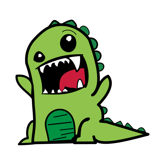 Cute Dinosaur by zkeenum