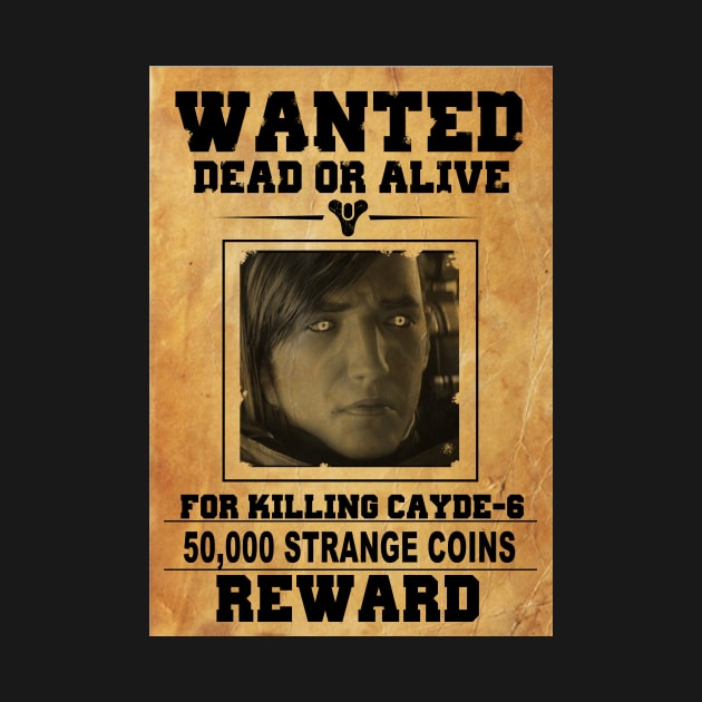 DESTINY ULDREN WANTED POSTER by 10thstreet