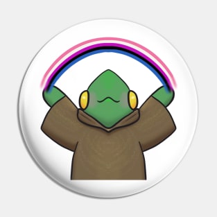 GenderFluid Gay Pride-Berry Pin