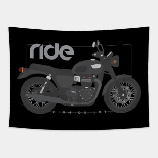 Ride 100 black black Tapestry