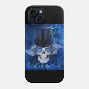 Haunted Mansion hat skull Phone Case