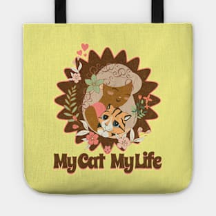 My Cat My life Tote