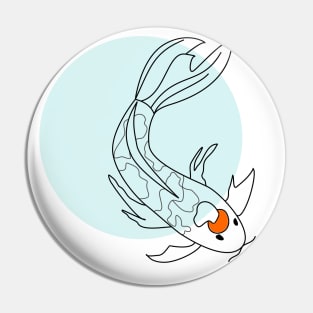 Koi Fish Pin