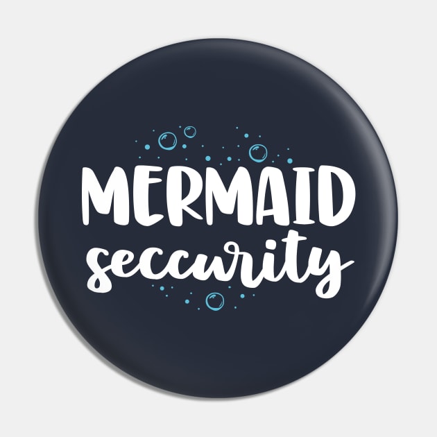 Mermaid Security Swim Team Shirt Women Swimmer Swimming Pin by 14thFloorApparel