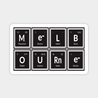 Melbourne City | Periodic Table Magnet