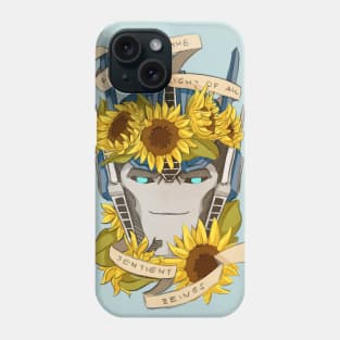 Optimus Prime  - Sunflowers Phone Case