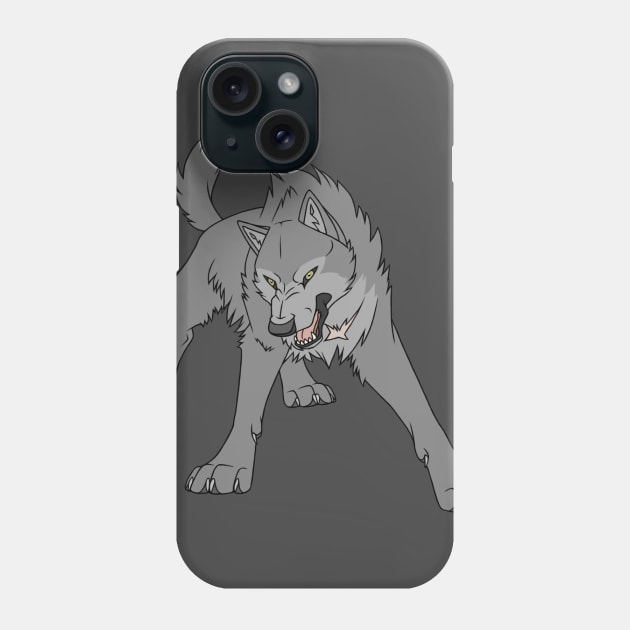 Wolf's Rain - Tsume Phone Case by FlannMoriath