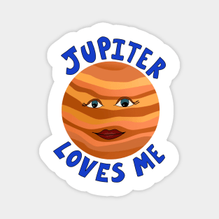 Jupiter Loves Me Magnet