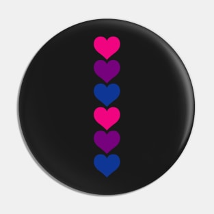 BiHearts Pin