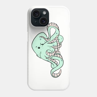 Seafoam Octopus Phone Case