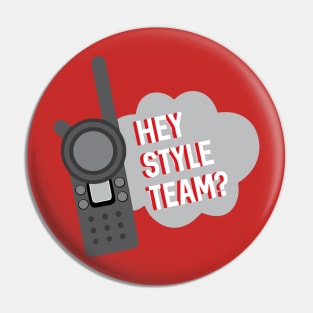 Hey Team Member Pin