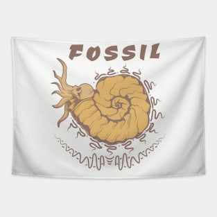 FOSSIL, band merchandise, skull design Tapestry