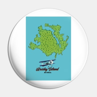 Russky Island Russia Pin