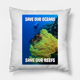 Save Our Oceans Pillow