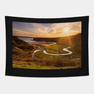 Pennard Pill, Three Cliffs Bay Tapestry