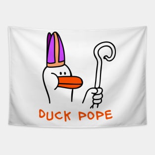 Duck Pope Tapestry