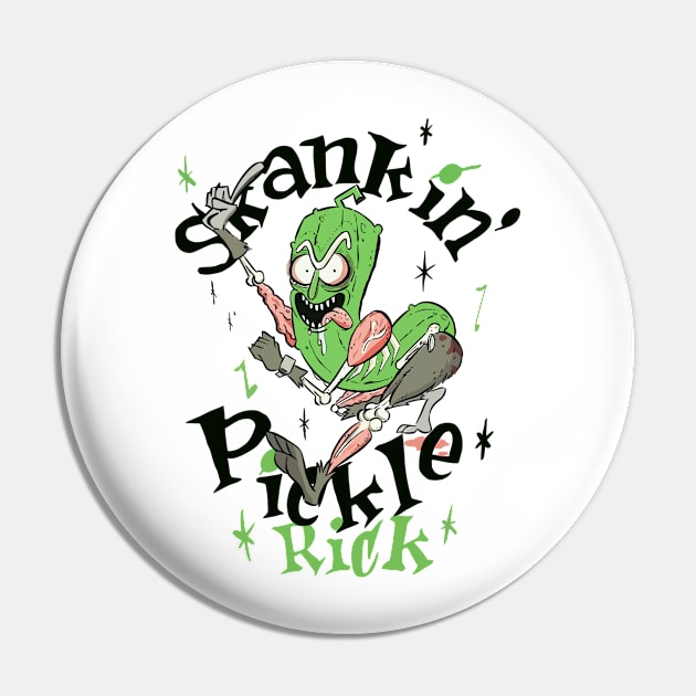 Skankin Pickle Pin by theriwilli