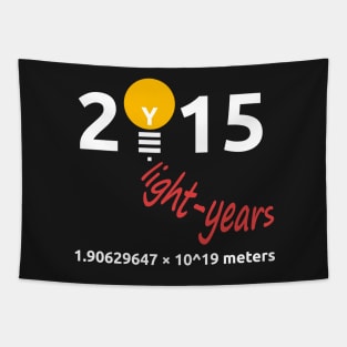 Light years 2015 in meters Tapestry