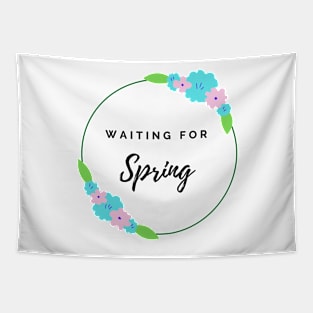 waiting for spring Tapestry