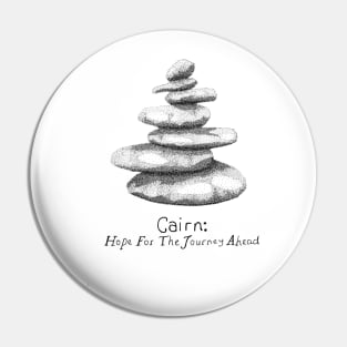 Cairn Inspirational Quote Pin