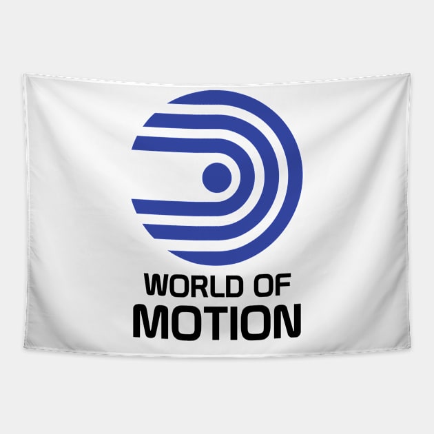 World of Motion Tapestry by GrizzlyPeakApparel