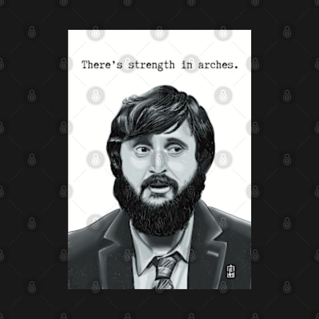 Joe Wilkinson, Taskmaster. by Lucy Chambers Art 