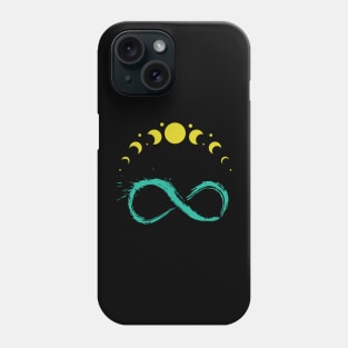 Infinity to the moon Phone Case