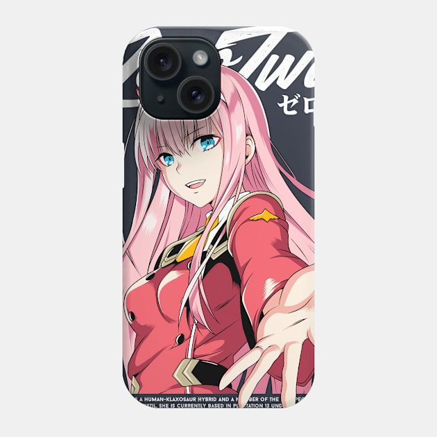 Zero two Darling in the Franxx Phone Case by Double_R_Studio